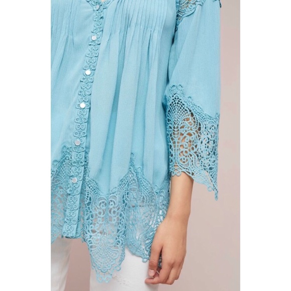 NWT Anthropologie Covington Laced Tunic - Picture 3 of 3